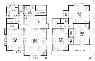 北区別所戸建ての物件間取画像